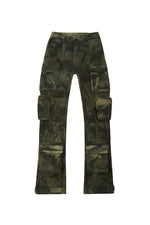 Pigment Dyed Utility Twill Pants - Clover Green