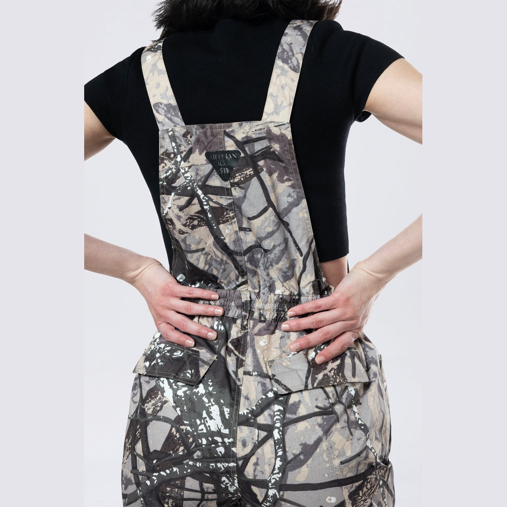 Smoke Rise RED Utility Overalls - Olive Hunting Camo