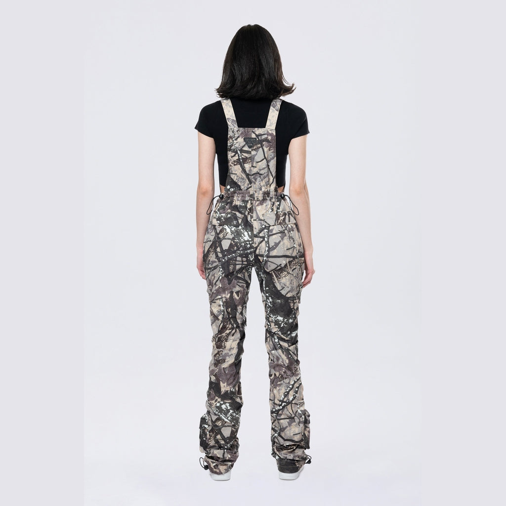 Smoke Rise RED Utility Overalls - Olive Hunting Camo