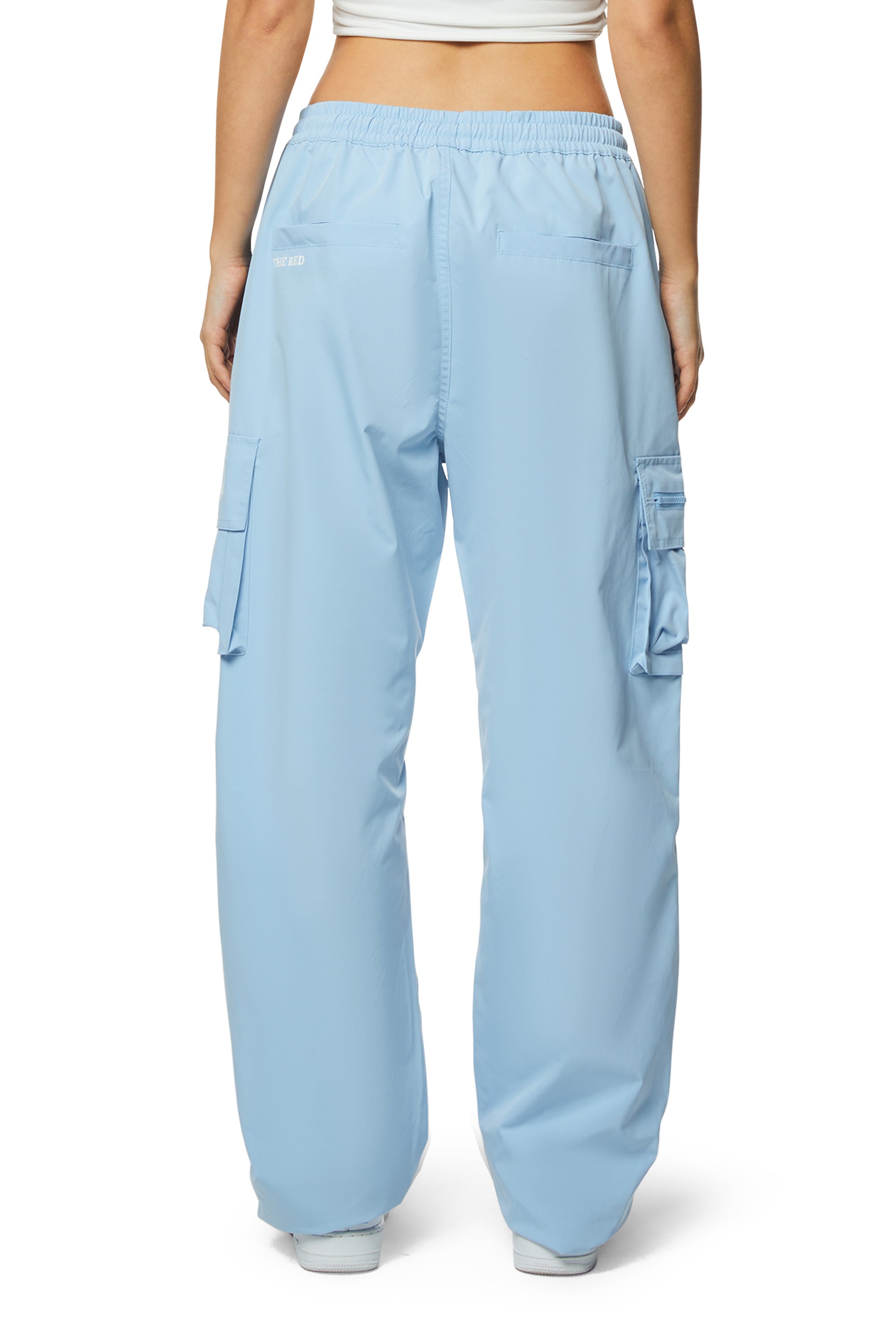 Slouched Straight Pants - Collegiate Blue