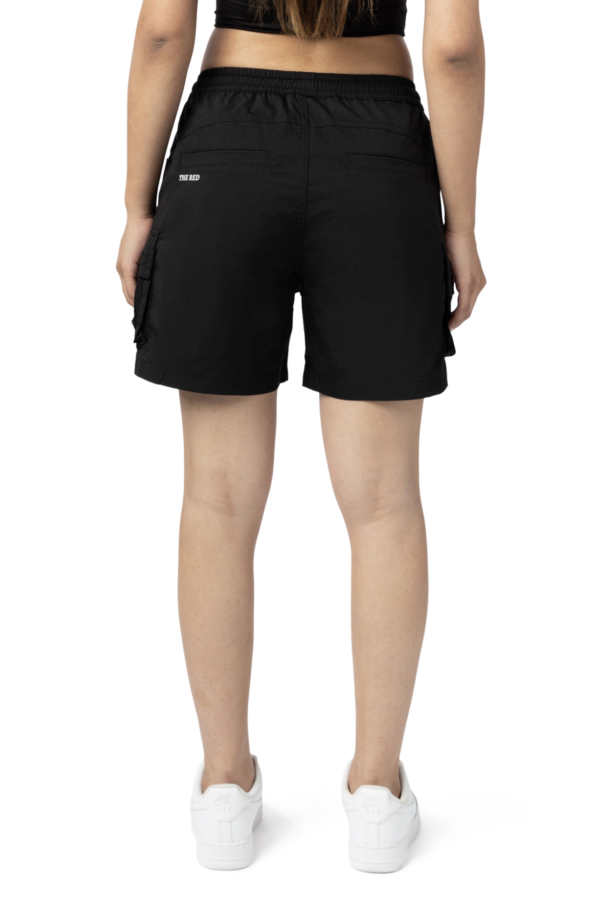 Utility Slouched Shorts - Black