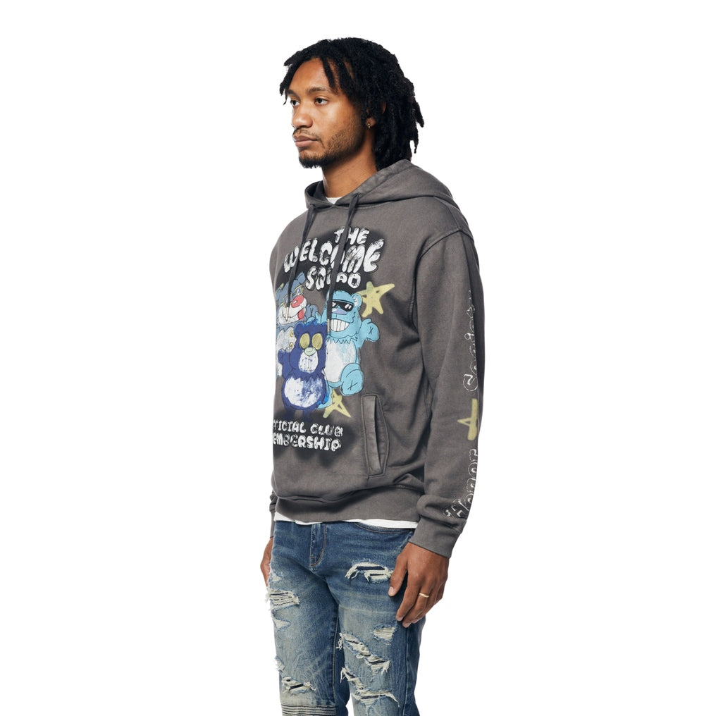 Smoke Rise Fun French Terry Pullover Hoodie - Graphite