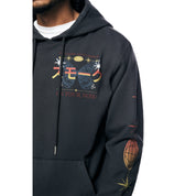 Smoke Rise Tour Graphic French Terry Pullover Hoodie - Black