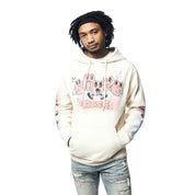 Smoke Rise Fun French Terry Pullover Hoodie - Cream