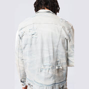 Smoke Rise Lightning Wash Denim Jacket - Marshfield Blue