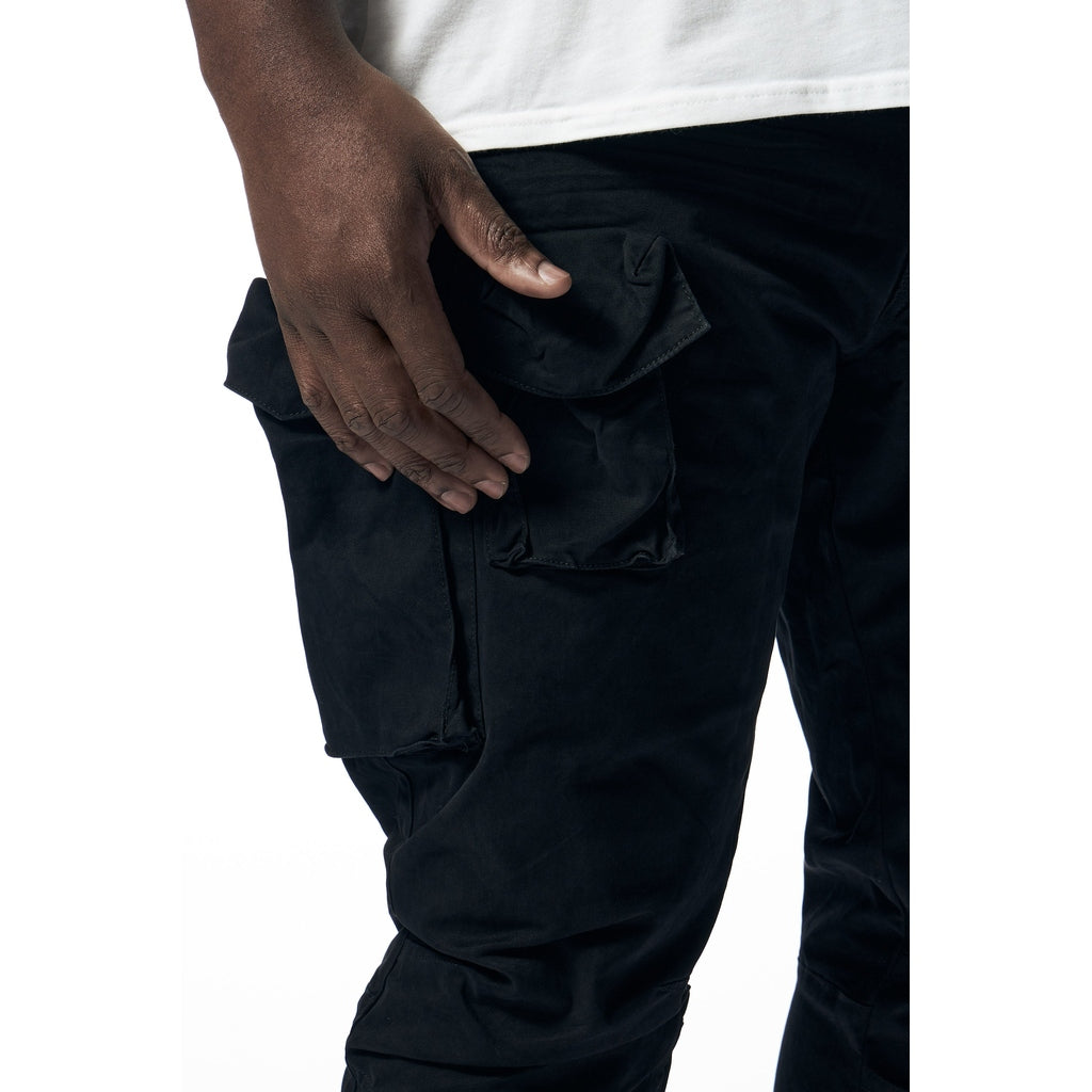 Smoke Rise Big and Tall Big and Tall - Utility Twill Pants - Black