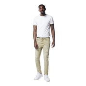 Smoke Rise Rip And Repaired Color Denim Jeans - Light Oak