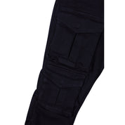 Smoke Rise Stacked Utility Twill Pants - Jet Black