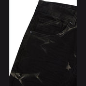 Smoke Rise Lightning Effect Jeans - Stout