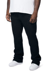 Big And Tall Varsity Denim Jeans - Black