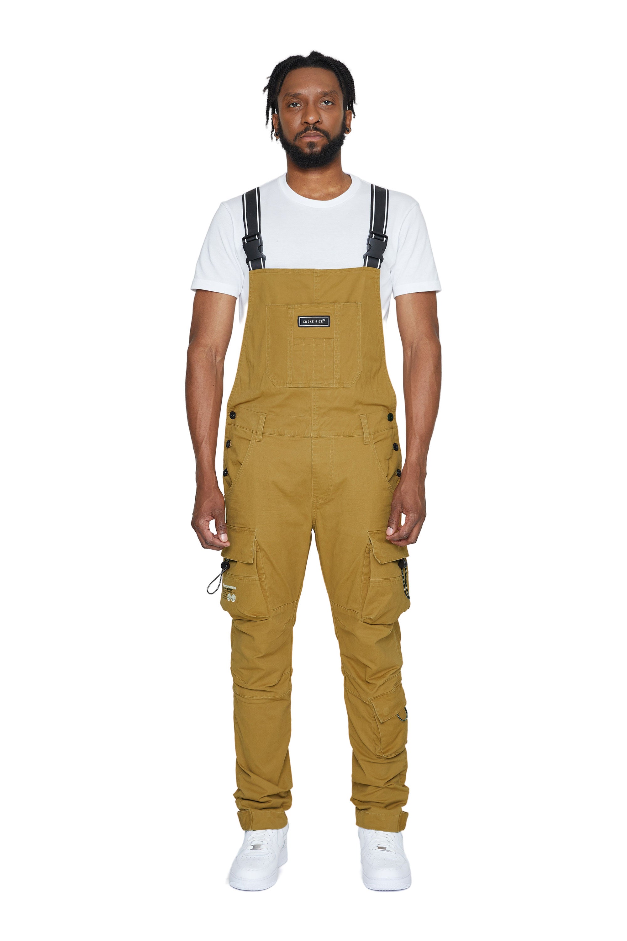 Utility Twill Overalls - Timber