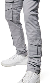 10 Pocket Slim Twill Pants - Ultimate Grey