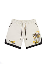 Big and Tall - Embroidered & Printed Polished Twill Resort Shorts