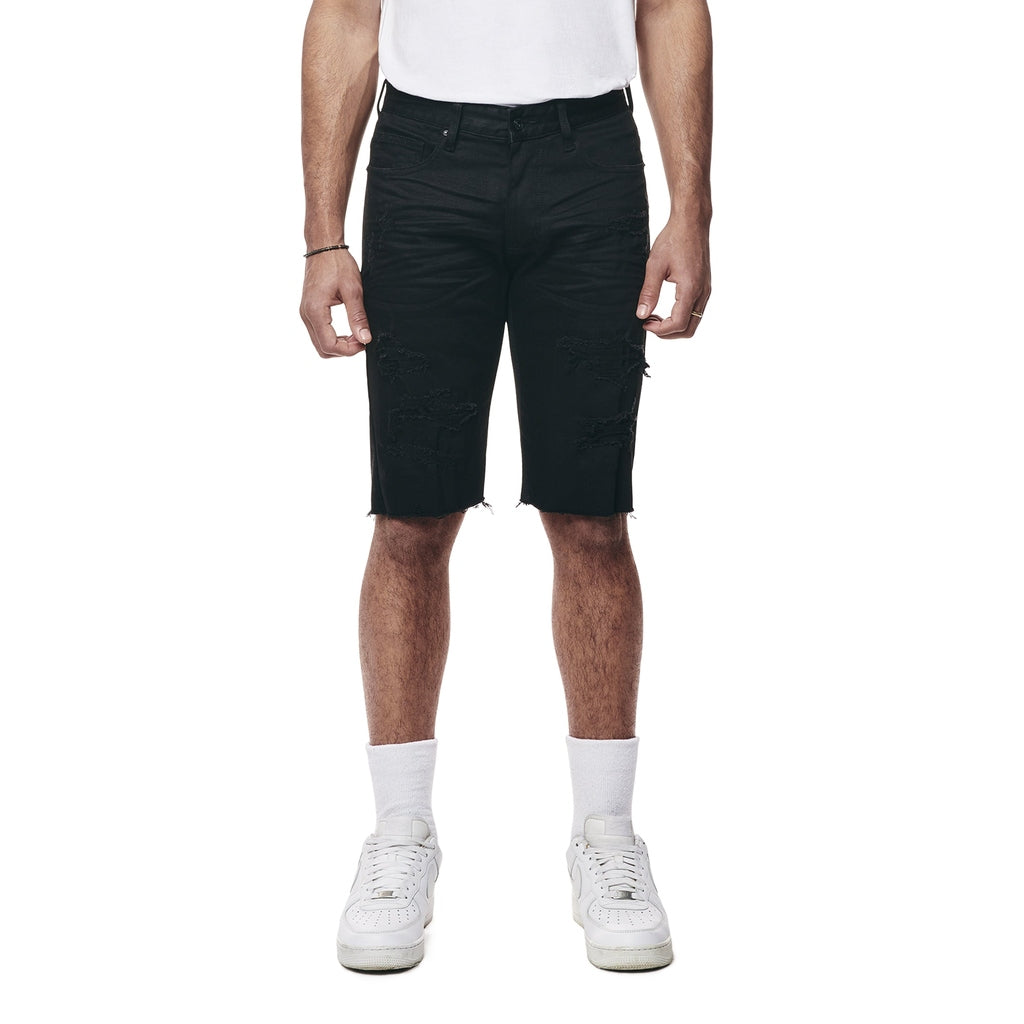 Smoke Rise Essential Jean Shorts - Jet Black