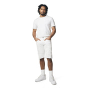 Smoke Rise Essential Jean Shorts - White