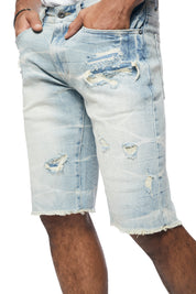 Essential Denim Shorts - Maple Blue