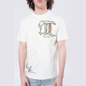 Smoke Rise Tapestry Patch SS Tee - Ecru