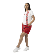 Smoke Rise RED Utility Slouched Shorts - True Red