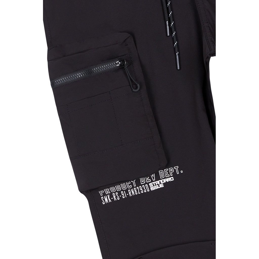 Smoke Rise Windbreaker Utility Pants - Black