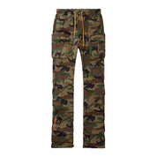 Smoke Rise Stacked Windbreaker Utility Pants - Wood Camo