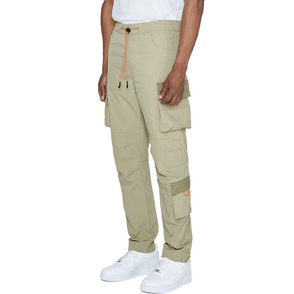 Smoke Rise Windbreaker Utility Joggers - Earth