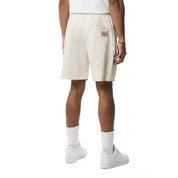 Smoke Rise Graphic Polished Twill Shorts - Chalk