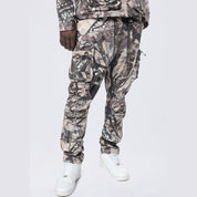 Smoke Rise Utility Windbreaker Pants - Olive Hunting Camo