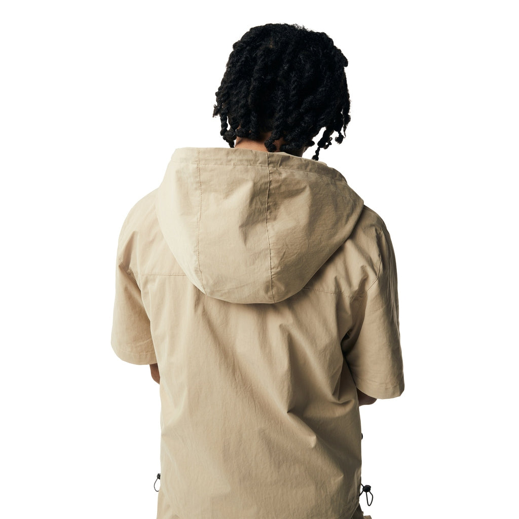 Smoke Rise Utility Windbreaker SS Jacket - Khaki