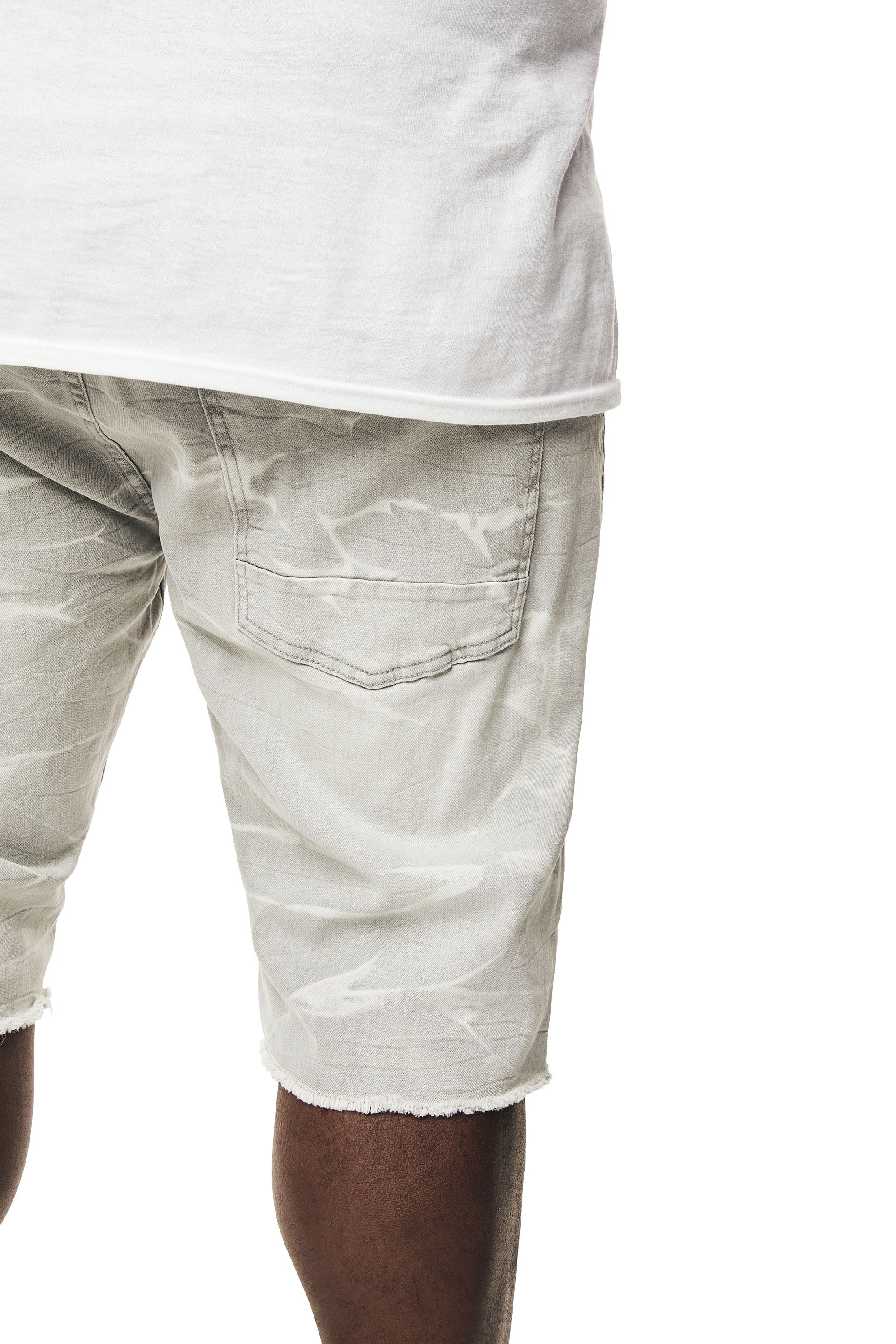 Big and Tall - Essential Denim Shorts - Cloud Grey