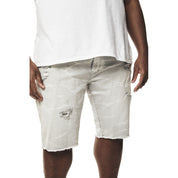 Smoke Rise Big and Tall Big and Tall - Essential Jean Shorts - Cloud Grey