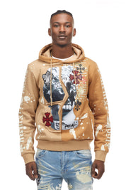 Gothic Fashion Hoody - Wheat - Smoke Rise