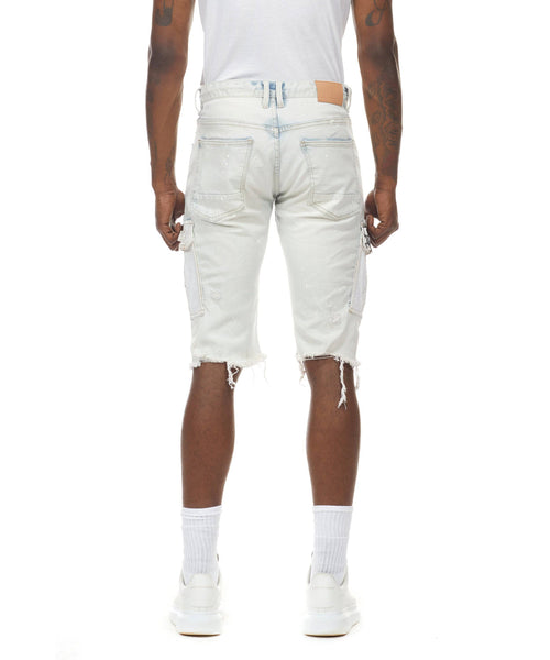 Big and Tall Doodle Cargo Utility shorts - Smoke Rise