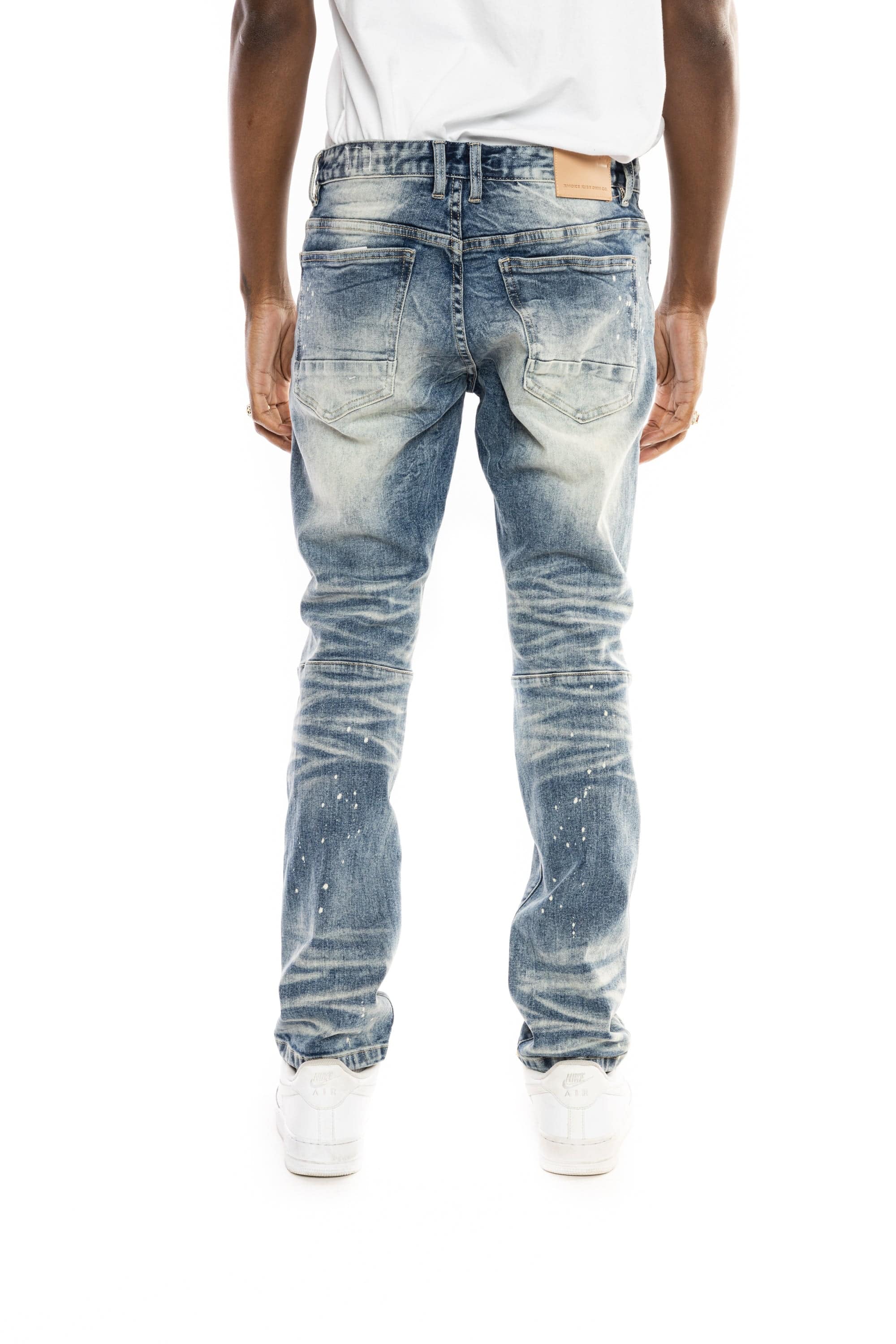 Rip & Repair Jeans Aiden Blue - Smoke Rise