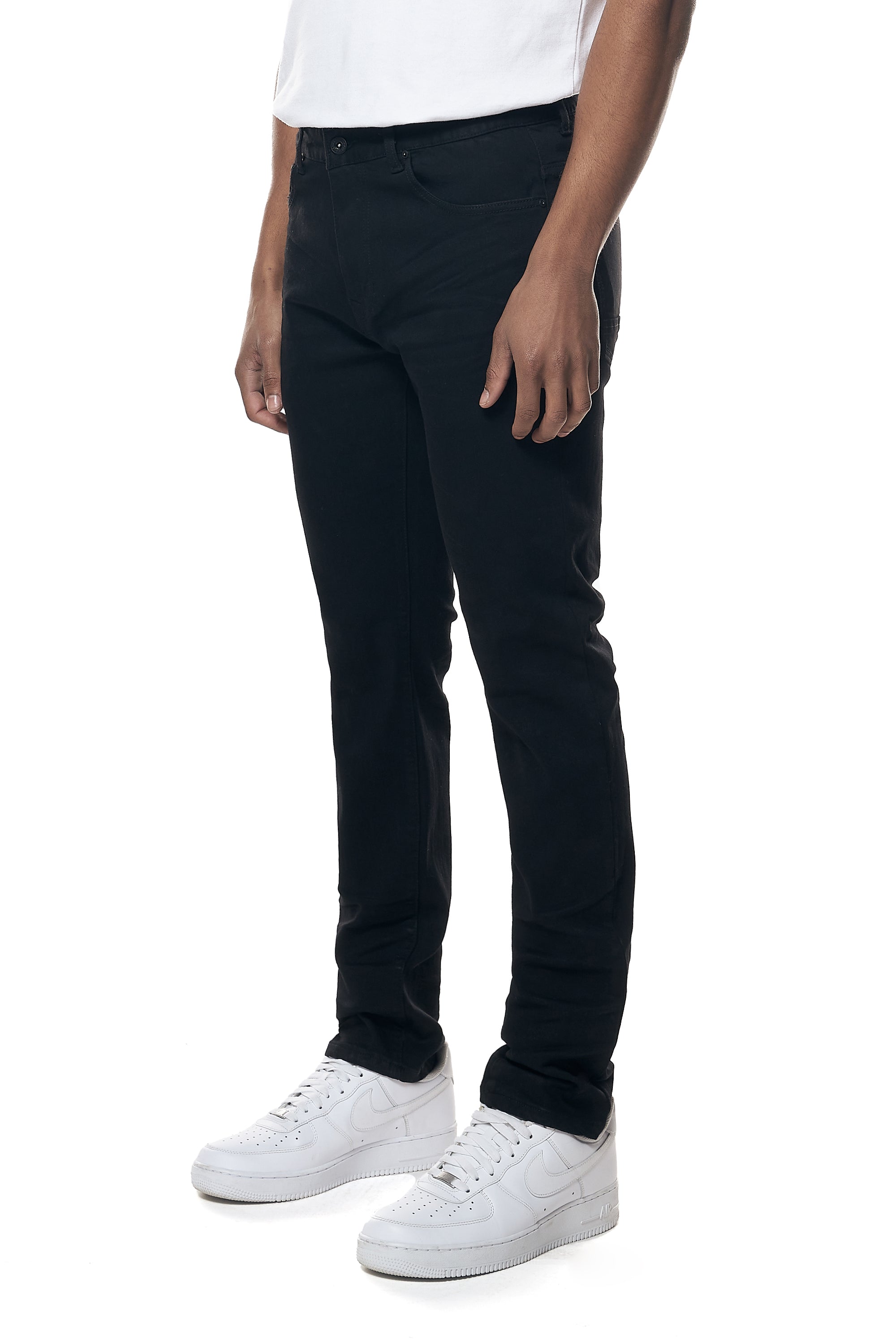 Essential Slim Denim Jeans - Jet Black