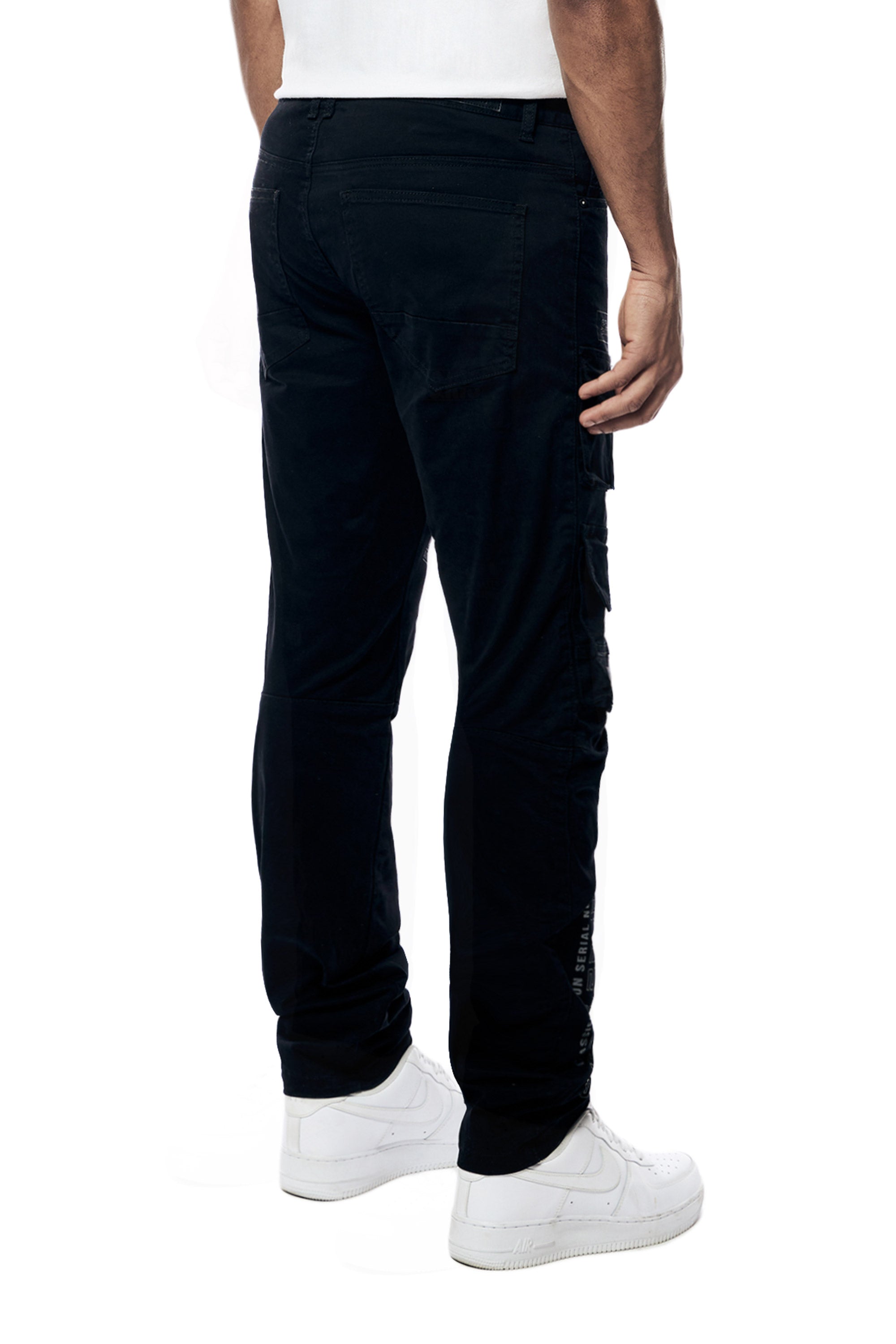 Utility Printed Twill Cargo Pants