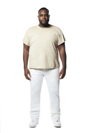 Big and Tall - Essential Premium Washed Jean -White