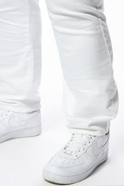 Big and Tall - Essential Premium Washed Jean -White