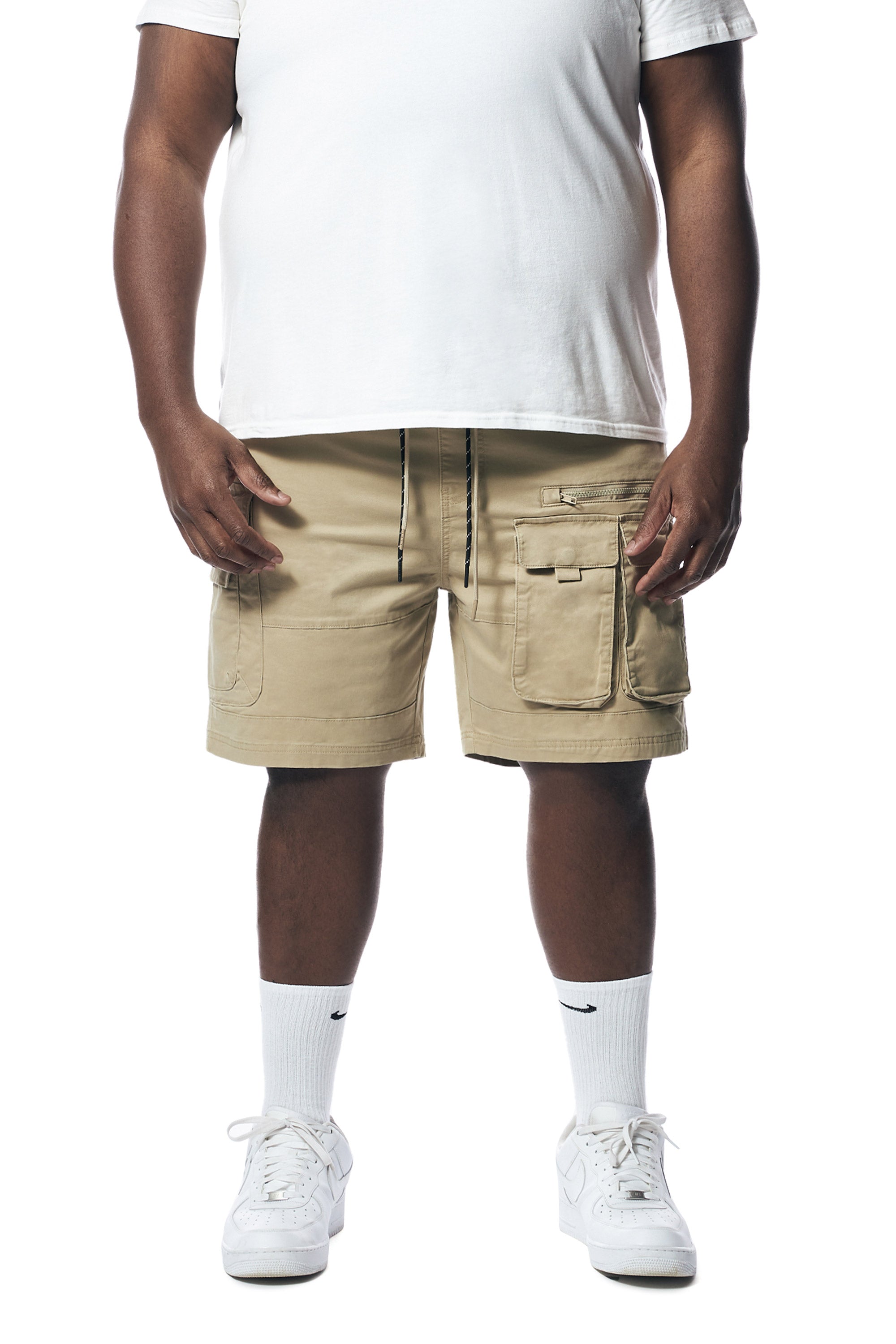 Big and Tall - Utility Twill Lounge Shorts