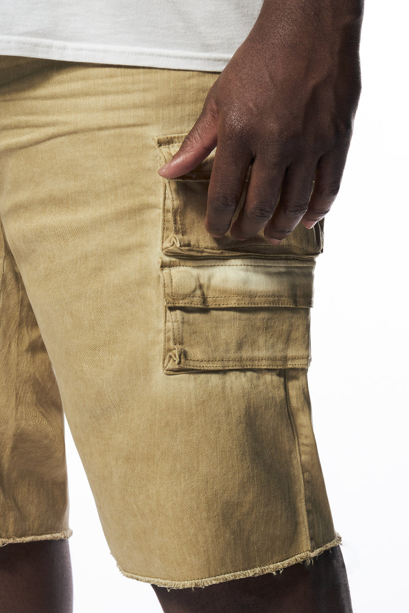 Big and Tall - Pigment Dyed Twill Utility Shorts