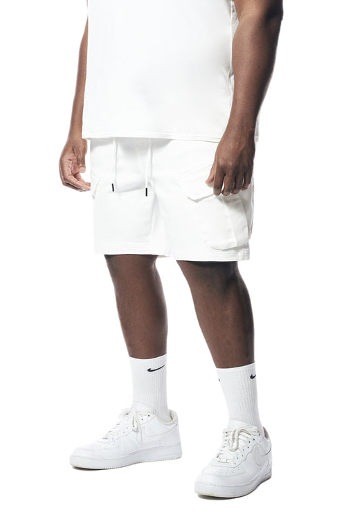 Big and Tall - Essential Knit Twill Cargo Shorts