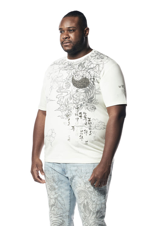 Big & Tall - Printed Tattoo Tee Shirt