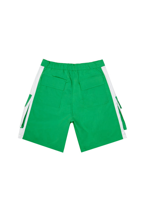 Colorblock Utility Windbreaker Shorts